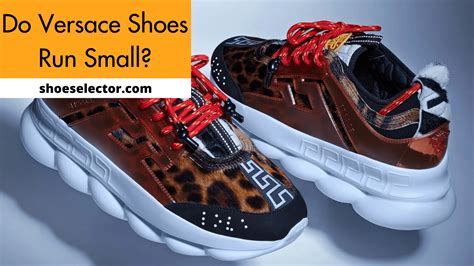 versace 19.69 shoes size|do Versace shoes run small.